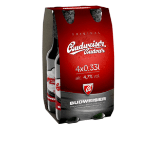 BUDWEISER Budvar Bere Dark 4 x 0,33 L livrare firma si domiciliu, pret ieftina