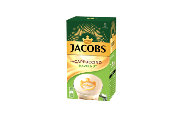 JACOBS Cafea Solubila Cappuccino cu Alune 8 x 17,8 g