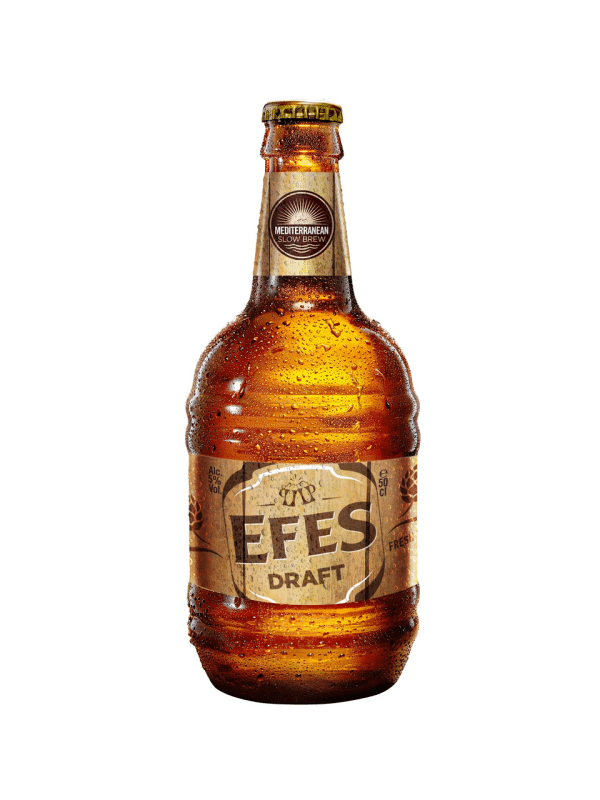 EFES Draft Bere Blonda Sticla 12 x 0,5 L