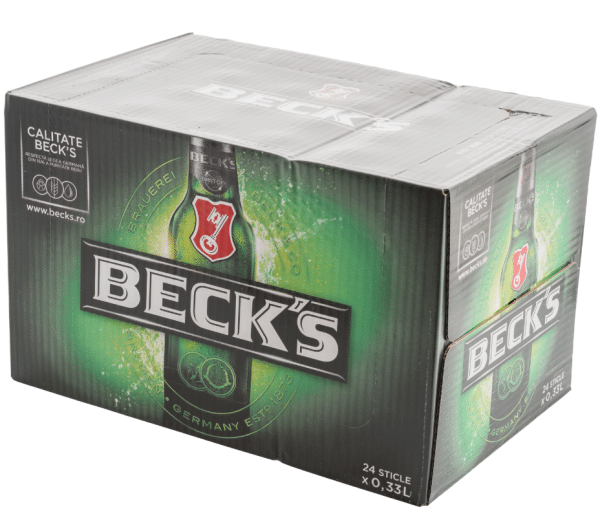 BECK'S Bere Sticla 24 x 0,33 L
