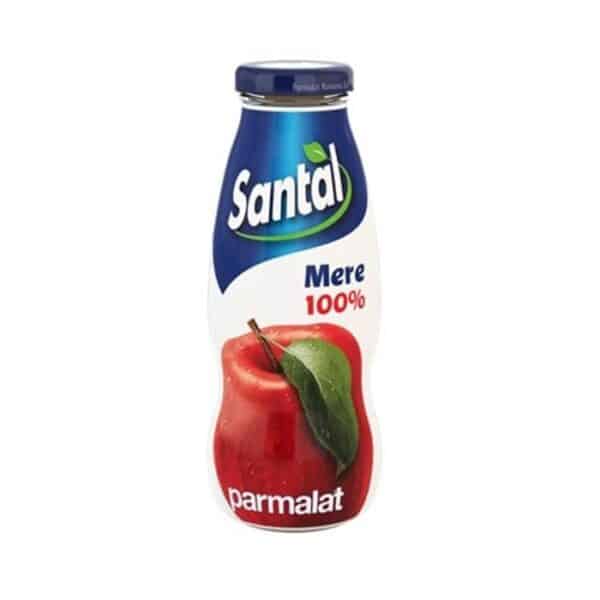 SANTAL Suc de Mere 100% 12 x 0,2 L livrare acasa, firma, petrecere.