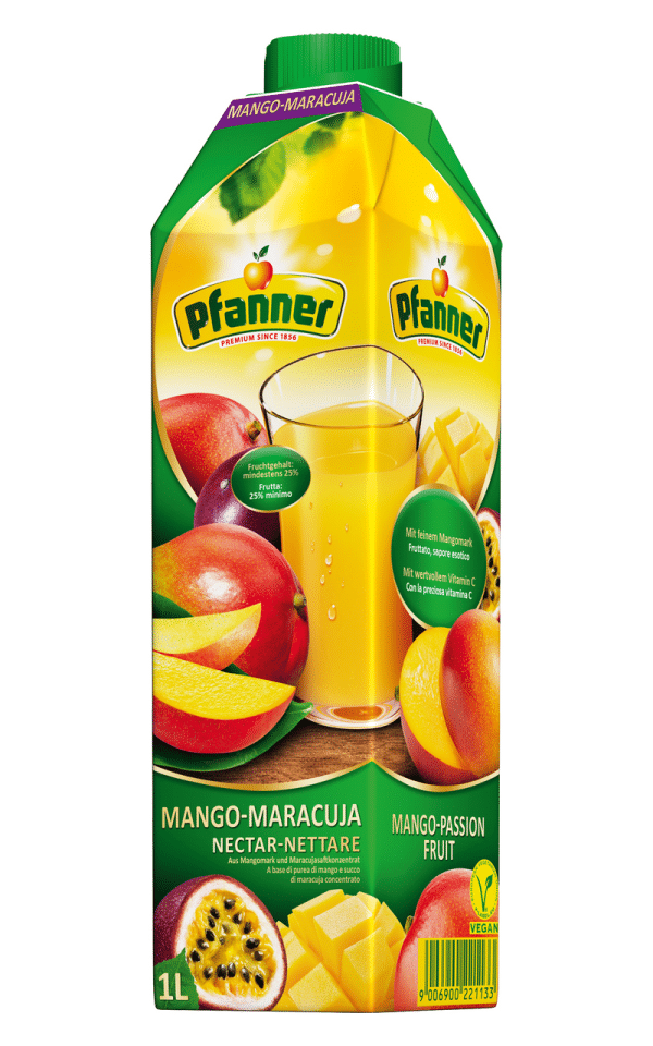 PFANNER Nectar Mango si Maracuja 1 L