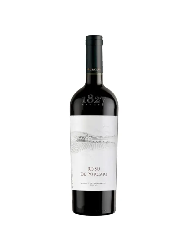 PURCARI ROSU DE PURCARI Vin Rosu Sec 0,75L livrare la domiciliu si firma, retur pentru petreceri.