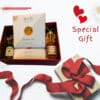 Eleganta in plic si pahar cadouri valentine, ziua indragostitilor cu livrare la usa, firma si acasa.